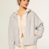 Sudadera con cremallera Sherpa de Gilly Hicks
