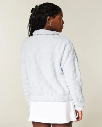 Sudadera con cremallera Sherpa de Gilly Hicks