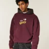Sudadera con cuello redondo y estampado Boxy The Grinch