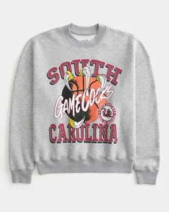 Sudadera con estampado de la Universidad de Carolina del Sur