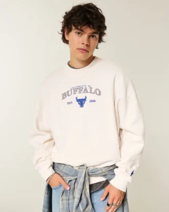 Sudadera con gráfico de los Buffalo Bulls de la Universidad de Buffalo