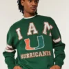 Sudadera con gráfico de los Hurricanes de la Universidad de Miami