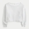 Sudadera fácil con hombros descubiertos