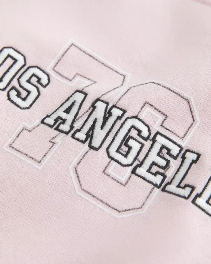 Sudadera gráfica Easy Off-the-Shoulder Los Angeles