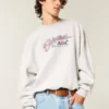 Sudadera holgada con estampado Bahamas