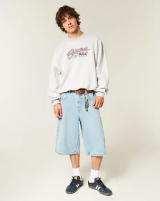 Sudadera holgada con estampado Bahamas
