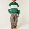 Sudadera holgada con estampado Charleston