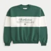 Sudadera holgada con estampado Charleston