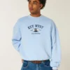 Sudadera holgada con estampado Cinch Key West