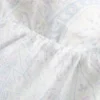Top babydoll con estampado de cachemira