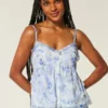 Top babydoll de gasa fácil
