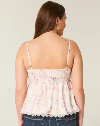 Top babydoll de gasa fácil
