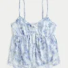 Top babydoll de gasa fácil
