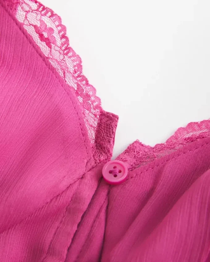 Top babydoll de gasa fácil