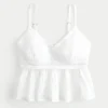 Top babydoll estilo crochet fácil