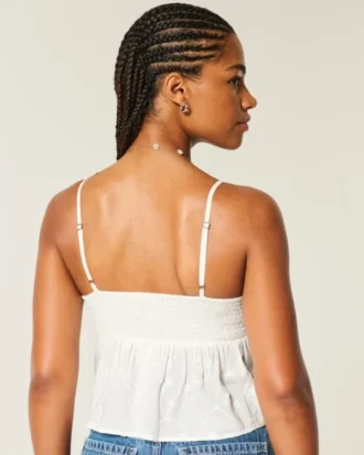Top babydoll fácil de bordar