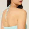 Top babydoll sin tirantes estilo crochet
