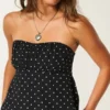 Top babydoll sin tirantes fácil de llevar
