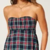 Top babydoll sin tirantes fácil de llevar