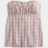 Top babydoll sin tirantes fácil de llevar