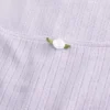 Top con cuello cuadrado y punto calado