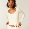 Top cruzado multiusos de punto de Gilly Hicks