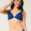 Top de bikini con aros