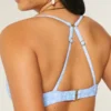 Top de bikini con aros y escote pronunciado para curvas