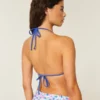 Top de bikini reversible con triángulos