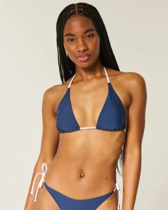 Top de bikini triangular
