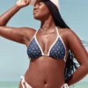 Top de bikini triangular