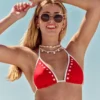 Top de bikini triangular