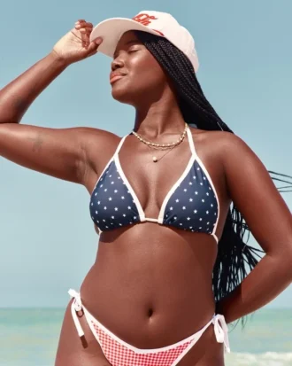 Top de bikini triangular