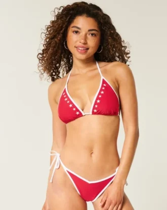 Top de bikini triangular