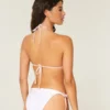 Top de bikini triangular con cuello halter Spring Break