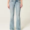 Vaqueros bootcut de talle bajo