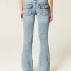 Vaqueros bootcut de talle bajo