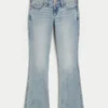 Vaqueros bootcut de talle bajo