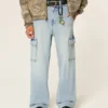 Vaqueros cargo superanchos