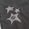 Vaqueros holgados con estampado Black Star lavados
