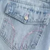 Vaqueros holgados de talle bajo Y2K con lavado claro