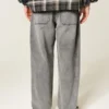 Vaqueros holgados gris lavado