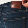 Vaqueros rectos slim de lavado oscuro