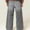 Vaqueros superbaggy lavados en gris