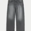 Vaqueros superbaggy lavados en gris