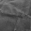 Vaqueros superbaggy lavados en negro