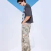 Vaqueros superholgados de camuflaje