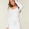 Vestido de manga larga con capucha y forro polar