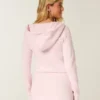 Vestido de manga larga con capucha y forro polar