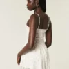Vestido falda pantalón de gasa